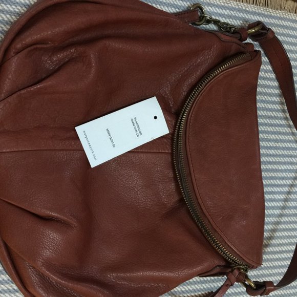 Margot New-York Adelle Hobo Bag in Cognac (Brand New-Never Used) - Picture 6 of 6